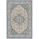 Girard Hooked Cream/Blue Indoor/Outdoor Rug