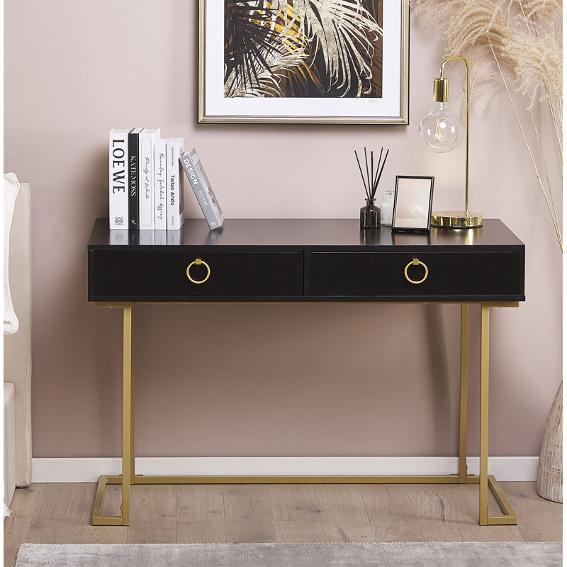 Karlie 115cm Console Table, Black