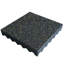 Eco-Safety 19.5'' L x 19.5'' W x 3'' Thick Rubber Playground Tiles