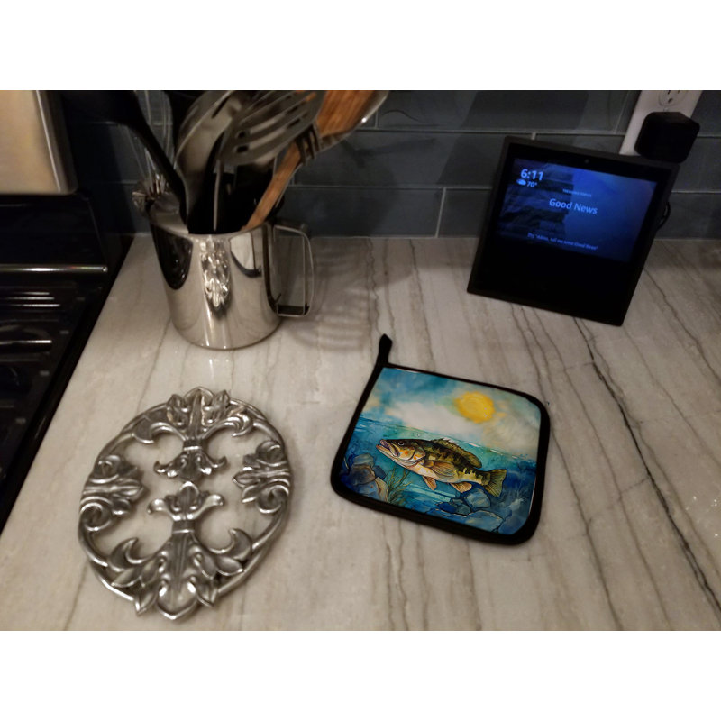 Caroline's Treasures Nautical Collection Polyester Potholder Set