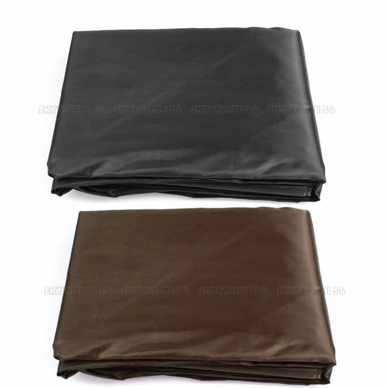 Black Heavy Duty Naugahyde Pool Table Cover