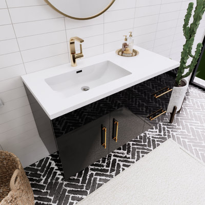 Ensemble de meuble-lavabo simple 42 po Trevah