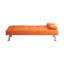 Canapé-lit double de bureau avec table basse assortie-655054791