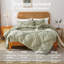 Ensemble de housse de couette touffetée à motif géométrique texturé Boho 3 pièces-102630211-102630206