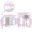 Bathroom Storage Furniture Set-1308813466