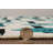 Migliore Machine Washable Blue and Ivory Area Rug-1845258067