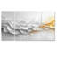 Aurore blanche blanche, vague du temps III - Constructivisme, art mural - ensemble d'art mural moderne-108291461-108291464