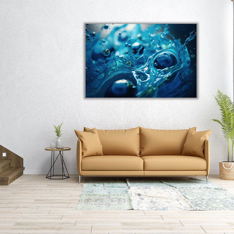 «Soft Atmospheric Splash», H 20 po x l 30 po