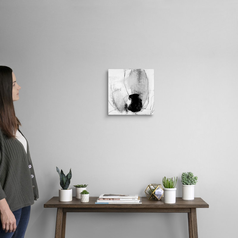 "Lignée III" par Joshua Schicker - impression sur toile, Toile tendue, H 12 po x l 12 po x P 1,25 po