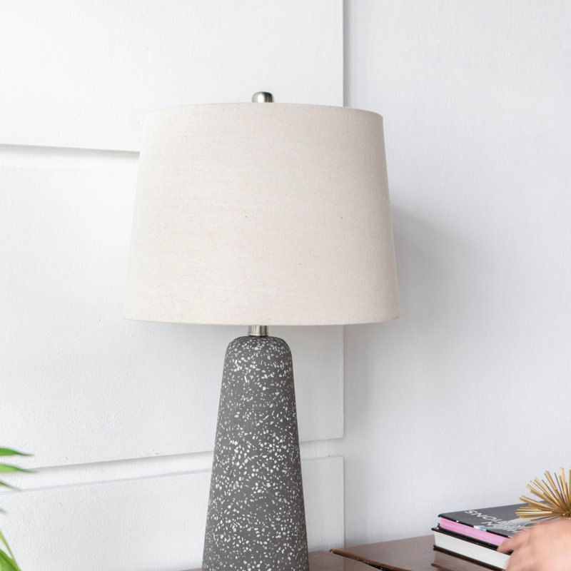 Lampe de table 14 po x 14 po x 26 po, idéale pour les côtés de canapé et les tables de chevet