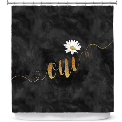 Rideau de douche simple en cascade oui
