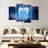 " Geometric Tooth " 4 - Pieces-186225579