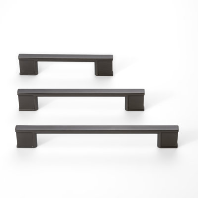 New Collection Modern Slim Square Drawer Cabinet Handles And Pulls 3.75" 5" 6.3" Multipack