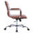 Sorrells Mid Back Leather Office Chair Adjustable Height Swivel Tilt Ergonomic Executive Conference Chair-1711793973