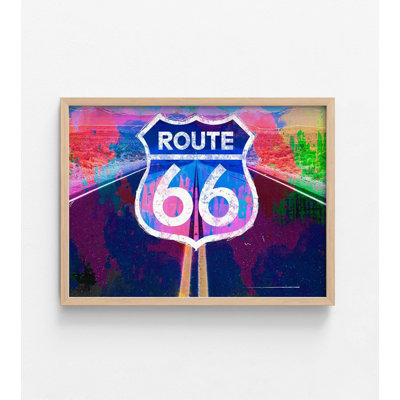 Texas Sign Rote 66 Classic Diner Decor, Colorful USA State Artwork, Texan Diner Bus Stop Artwork Idea, Man Cave Gift For Husband