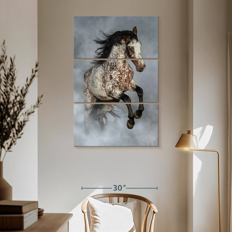 Brampt Misty Appaloosa, 65" H x 42" W