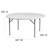 Noah Round Plastic Event Folding Table-86860308
