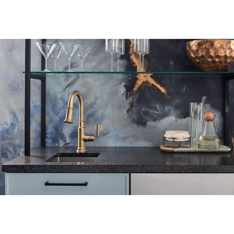 Rook® Pull-Down Bar Faucet, Stainless