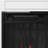 Decaro 48'' W X 86.4'' H Fireplace Mantel With 24'' Electric Fireplace Insert, Relief Carved Surround