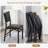 Ailse Folding Dining Chairs Set Of 2, Kitchen Armless Side Chairs With Padded Seats, Foldable PU Leather Parsons Dining Chairs For Home Kitchen Living Room-124549416