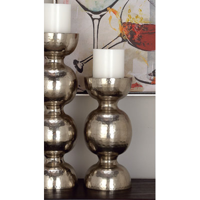 Iron Tabletop Candlestick