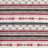 Cortez White Red Gray Brown Cotton Geometric Aztec Pattern Reversible Western Lodge Quilt Set-315661241