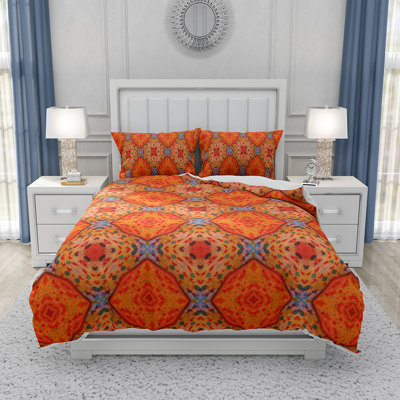 Bedding Sets Polyester Box Stitch Floral Duvet Cover & Insert