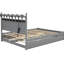 Grand lit plateforme, lit gigogne, 2 tiroirs, lit Solution - Ports-1284354496