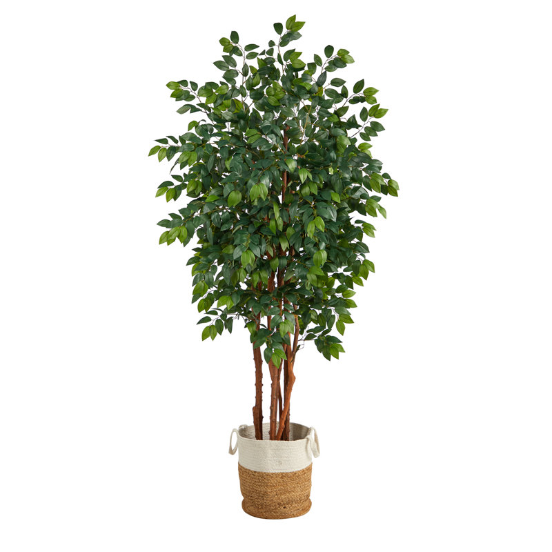84'' Faux Foliage Tree in Planter