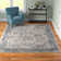 Allie Oriental Hand Tufted Blue/Beige Area Rug