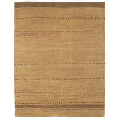 Kaibab Wool Area Rug in Beige/Brown/Red