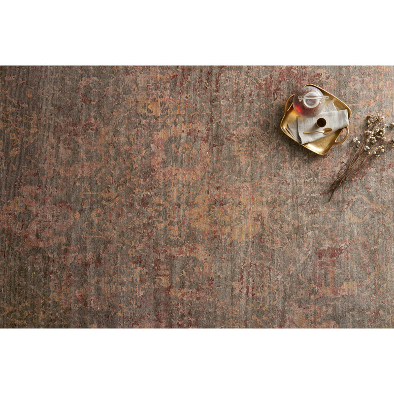 Delphi Hand Knotted Indoor Rug, Rectangle 93'' x 117''