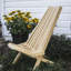 Chaise Adirondack pliante en bois massif Stigall