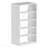 5-Drawer Dresser With Large Fabric Drawers, White