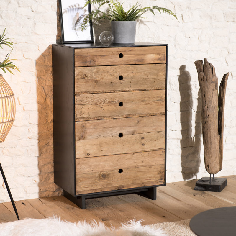 Howington 70cm W 5 - Drawer Chest of Drawers