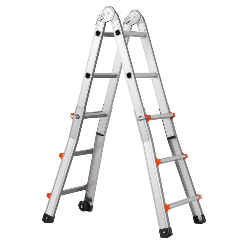 Telescoping Ladder A Frame Extension Multi-Function for Homework, 20.28", 3.49'