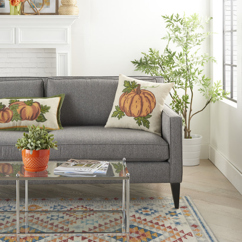 Appliqued Throw Pillow