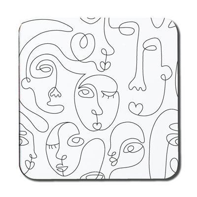 Dubhgan Square 6 Piece Coaster Set