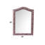 Miroir capitonné rose Rosalia