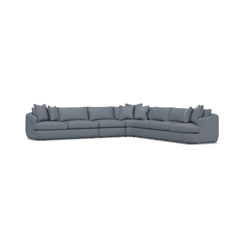 Jules Fabric 5 Pc Sectional, 1697-034