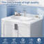 Belfry Bathroom 51.4mm L x 43.2mm W Polished Chrome Ceramic Sink