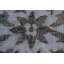 Tapis de couloir en Tapis décoratif laine gris de style noué à la main des années 1970 de conception unique 2 pi 6 po x 12 pi 7 po Brodin