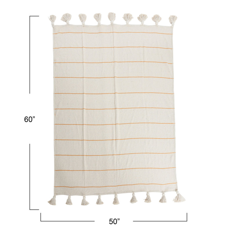 Bristol Plain Weave / Muslin Throw Blanket