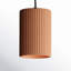 Luminaire suspendu cylindrique en béton à 1 lumière à intensité réglable Calcott-535834808-536083014