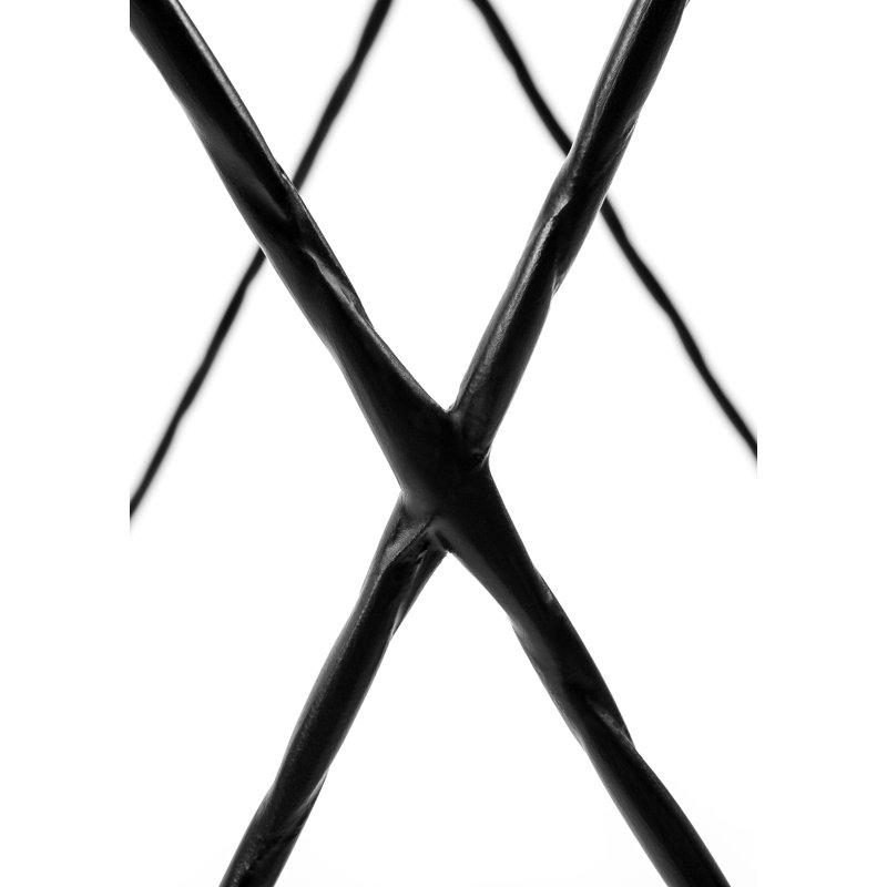 Carbon Outdoor Stool, Low