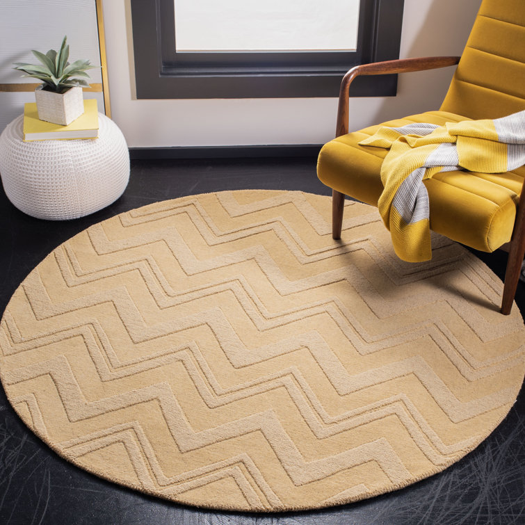 Nishi Hand Loomed Wool Chevron Rug