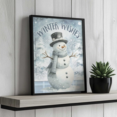 Winter Wishes by Nicole DeCamp Art Print