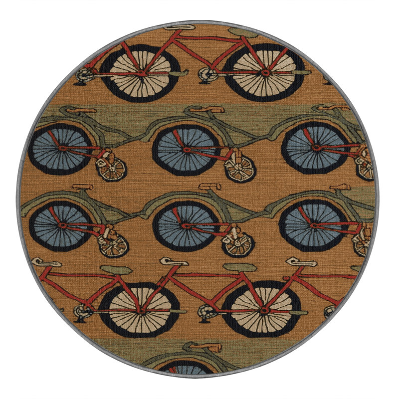  Tapis lavable BMX Sports, Rond 4 pi