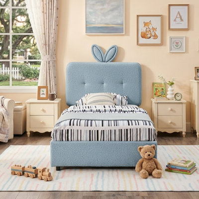 Lit plateforme tapissier Kids