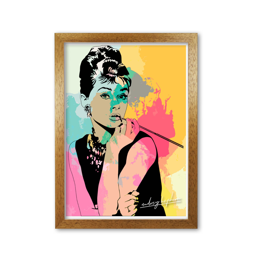 Audrey Hepburn - Single Picture Frame Print